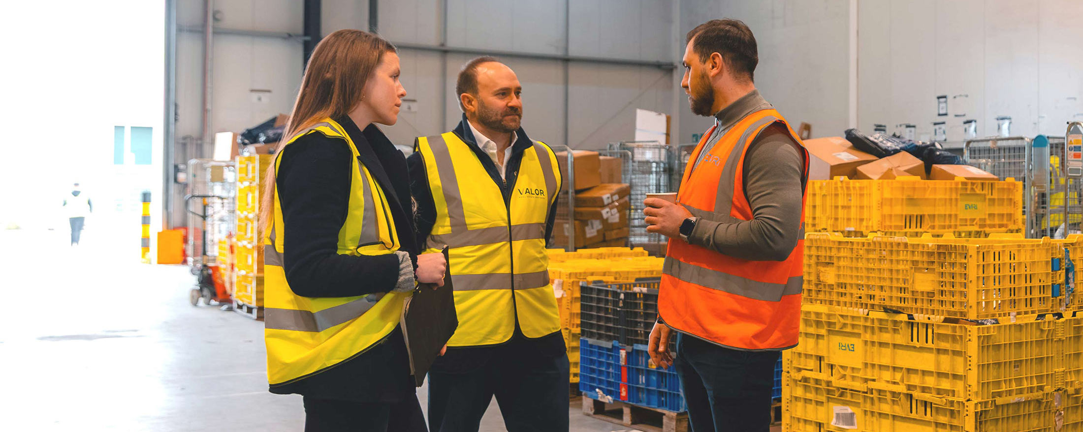 Valor team discussing strategy