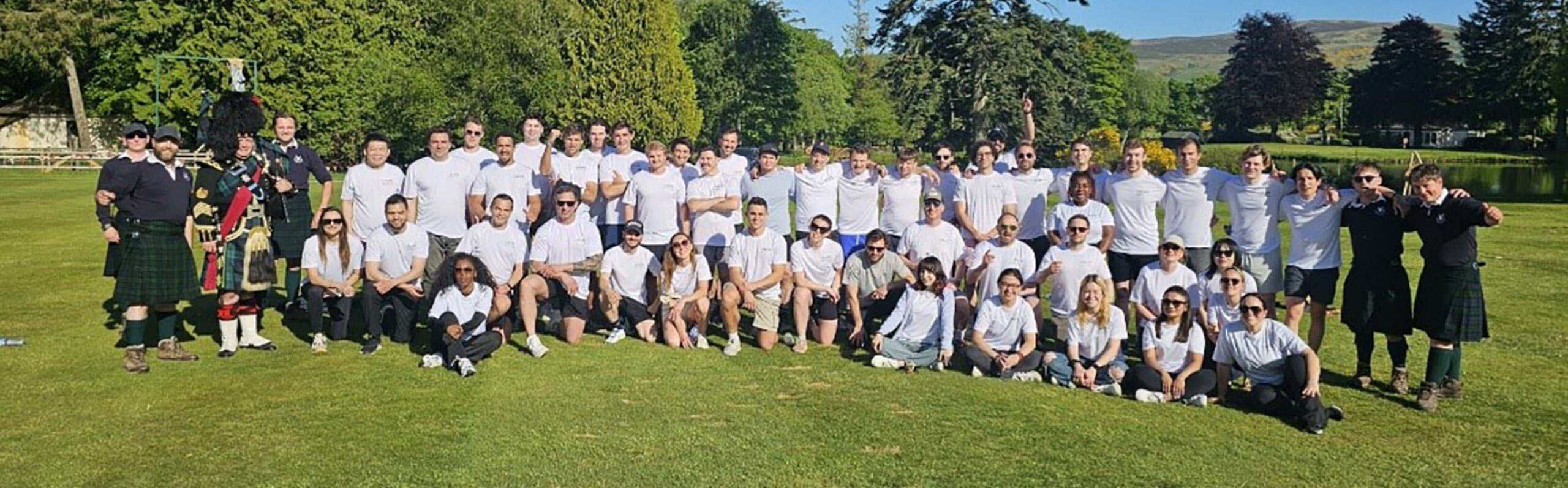 The Valor team in Scotland